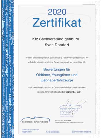 Classic-Analytics - offizieller Bewertungspartner